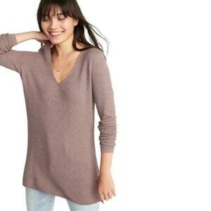 OLD NAVY Women's Icelandic Mineral Textured V-neck Tunic Sweater XL